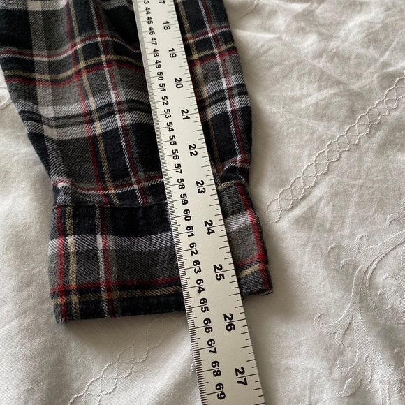 Boston Traders Men's Plaid Flannel Button Up Long Sleeve Shirt SIze XXL - Picture 10 of 12